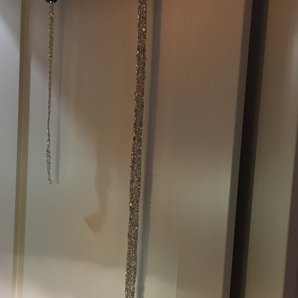 Two crystal embellishments